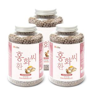 [갑당약초] 국내산 홍화씨환 350g X 3병 구성 (고급형)