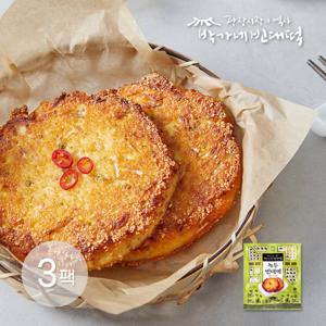 [박가네빈대떡] 녹두 빈대떡 360g x 3 (총 6장)