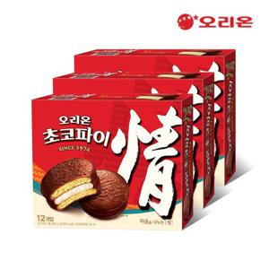 오리온 초코파이 12P 468g x 3개