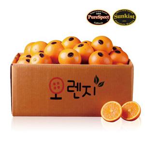 [감동 오렌지]고당도 블랙라벨 오렌지 중과 40과 7.7kg