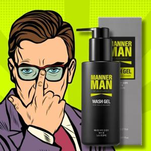 ★20%할인+10%적립★[질경이] 시원한 쿨링감의 남성청결제 매너맨 150ml