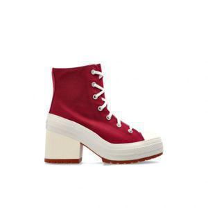 우먼 컨버스 플랫폼 슈즈 척 70 De 럭스 A12576C 0-PARK RED 내추럴 IVORY