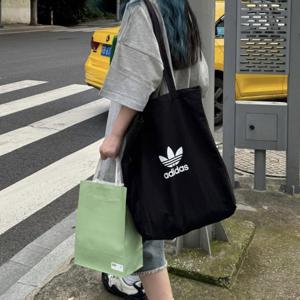 아디다스 아디컬러 쇼퍼백 에코백 블랙 H64170