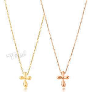 [영수증동봉]티파니앤코 십자가 목걸이 골드 TIFFANY CROSS PENDANT
