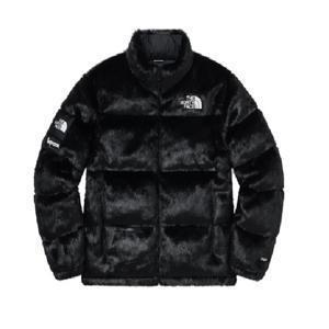 슈프림 x 노스페이스 폭스 퍼 눕시 자켓 블랙 (20fw) SUPREME X THE NORTH FACE Faux Fur Nup