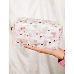 [당일발송] Skinnydip(스키니딥) - Furby Dream Makeup Bag(Furby 캐릭터 투명 메이크업파우치)