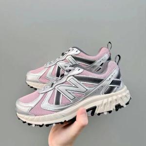 뉴발란스 410 V5 실버 핑크 커스텀 조깅 러닝화 MT410KR5