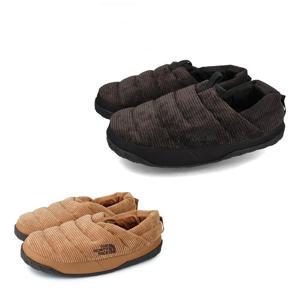 노스페이스 눕시 방한화 뮬 패딩 슬립온 코듀로이 블랙 브라운