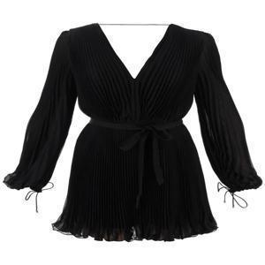 [NB02] 막스마라 여성 원피스  mini pleated chiffon visit dress VISITA 008NE