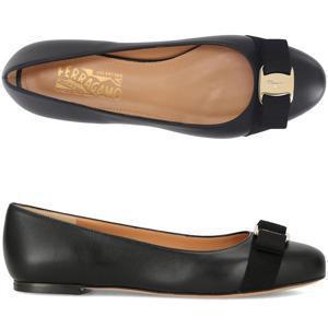 [페라가모] 바리나 발레리나 VARINA SOFT NERO 775746 플랫슈즈 여성구두