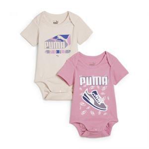 푸마 베이비 바디 MINICATS Newborn Bodysuit 683333 Mauved Out Island 핑크 9374709