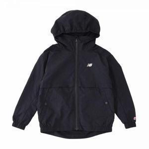 뉴발란스 키즈 윈드 브레이커 브러쉬드 트리콧 라이닝 ABJ45508BK - 블랙