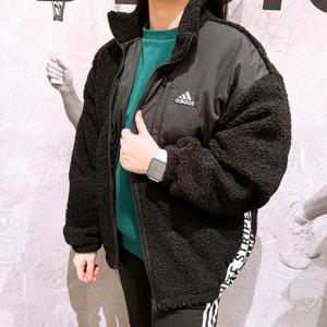 아디다스 기모 양털 뽀글이 따뜻한 보아 후리스 자켓 집업 HD0364