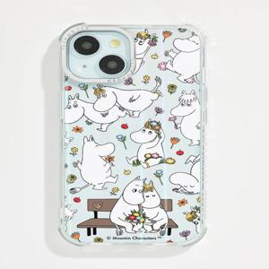 Skinnydip(스키니딥) - Moomin Wildflower Shock Case (무민 야생화 프린트 케이스)