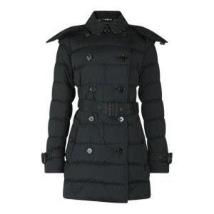 국내배송 BURBERRY 버버리 쇼트 나일론 퍼퍼 슬림핏 패딩 블랙 8096366 1326516