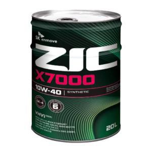 ZIC X7000 10W40 20L CK4 유로6 디젤엔진오일