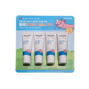 코스트코 WELEDA 벨레다 어린이 고불소치약 60G x 4개 세트