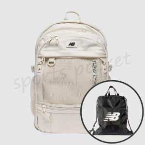 [뉴발란스]NBGCESS104 크림 3D V8 Backpack 3D V8 백팩 학생 직장인 확장가방 노트북 수납 보조가방 포함