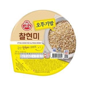 오뚜기밥210g 찰현미밥 햇반210g 12개