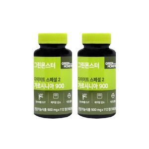 그린몬스터 다이어트 스페셜2 가르시니아 900 900mg x 112정 2개