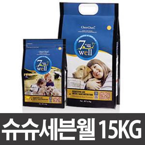 [제일사료]슈슈세븐웰 10kg 15kg /애견사료/대형견/진도개