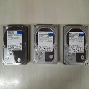 중고하드 SATA HDD  3TB 4TB 3.5인치 데스크탑용(브랜드랜덤발송)