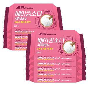 [무궁화] 소키프리미엄 베이킹소다 세탁비누 200g x 10개[33278937]