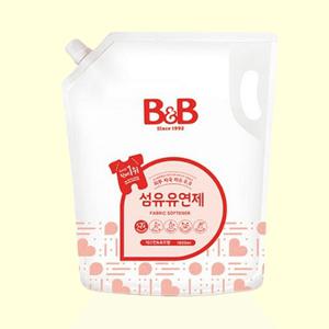 비앤비 섬유유연제 리필형 자스민향 1800ml 3개