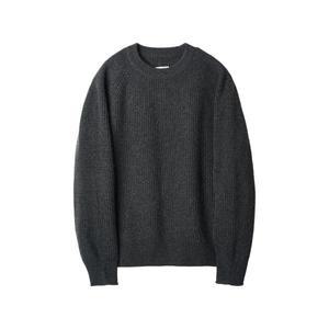 ROUGHSIDE Fisherman Knit Charcoal