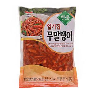 일가집 무말랭이 무침 1kg