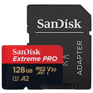 샌디스크 오즈모 액션5 메모리 카드 128 GB 마이크로 SD카드 Extreme PRO