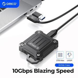 ORICO 2230 SSD 인클로저, M.2 NVMe USB Gen 2, 10Gbps PCI-E M-키, 외장 드라이브