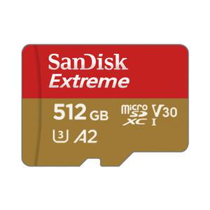 샌디스크 마이크로SD카드 Extreme 512GB 190MB/s QXAV EL