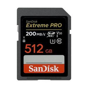 샌디스크 SD카드 익스트림 프로 SDXC 메모리 XXD 512GB EL