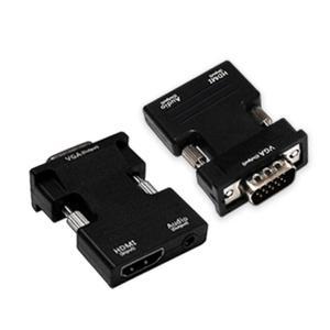 [2개묶음] HDMI TO VGA RGB D-SUB 컨버터 케이블 O3W3D7F0B