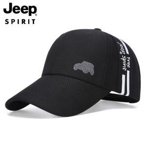 JEEP 남녀공용 프린트 레터링 로고 볼캡 코튼모자