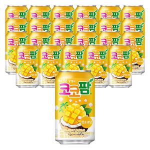 해태 코코팜 망고, 340ml, 24개