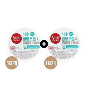 햇반 식후혈당 조절 도움밥 210g x36개