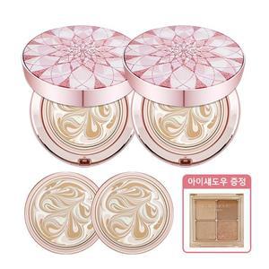 에이지20s 팩트 홈쇼핑 더 블루밍 21호 본품 2개+리필 2개+섀도우