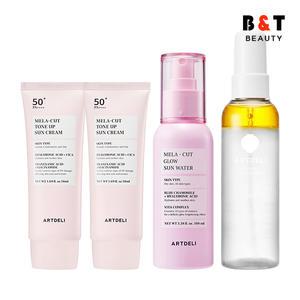 아트델리 톤업 선크림 50ml x2 + 선워터 100ml + 세라믹 미스트 세럼 100ml