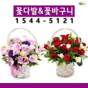 웰컴플라워 꽃바구니/꽃다발  기념일/축하 꽃배달