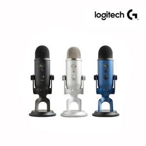 [Logitech]로지텍코리아 로지텍 BLUE YETI USB 콘덴서마이크(유튜브/ASMR/스트리밍 마이크)