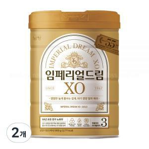 임페리얼드림XO 임페리얼XO 분유 3단계 800g 2개