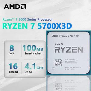 선풍기 CPU 7 AMD 5700X3D, RYZEN 없는 프로세서, R7