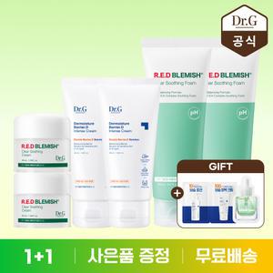 닥터지 레드 블레미쉬 클리어 수딩 크림 50mL+50mL(온라인듀오전용기획) 외