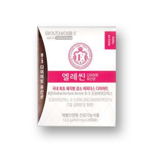 와이즈바이옴 엘레씬 다이어트 유산균 450mg x 28캡슐 1개