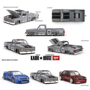 예약 구매 MINIGT KHMG158, 1:64 스카이라인 GTR R34 Kaido Works V2 에어로 신주쿠 오픈 가능 후드 다이캐