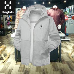 낚시복 HAGLOFS 성냥개비 후드 피부 의류 얇은 코트 원래 원사 얼음 실크 남성 야외 낚시 태양 보호