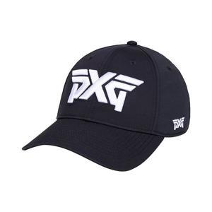 [PXG] 언스트럭처드 6패널 크라운 골프 볼캡 블랙 H-22PXG000009-BLK