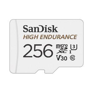 샌디스크 마이크로SD 메모리카드 High Endurance 256GB QQNR EL